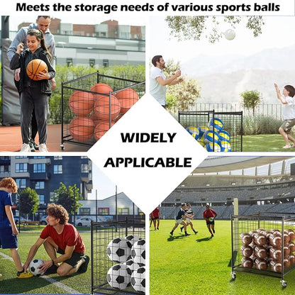 Ball Storage - 22.83" Basketball Cart - Image 8