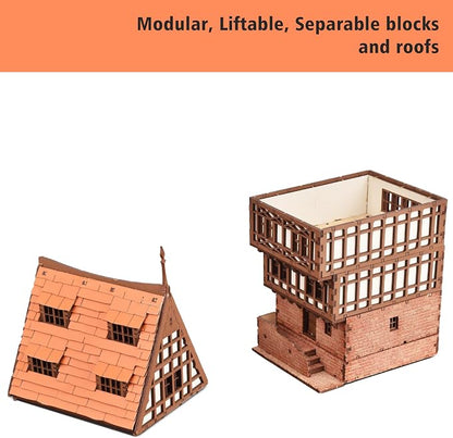 Terracota Rowhouse DIY Wooden Building Kit - Image 3