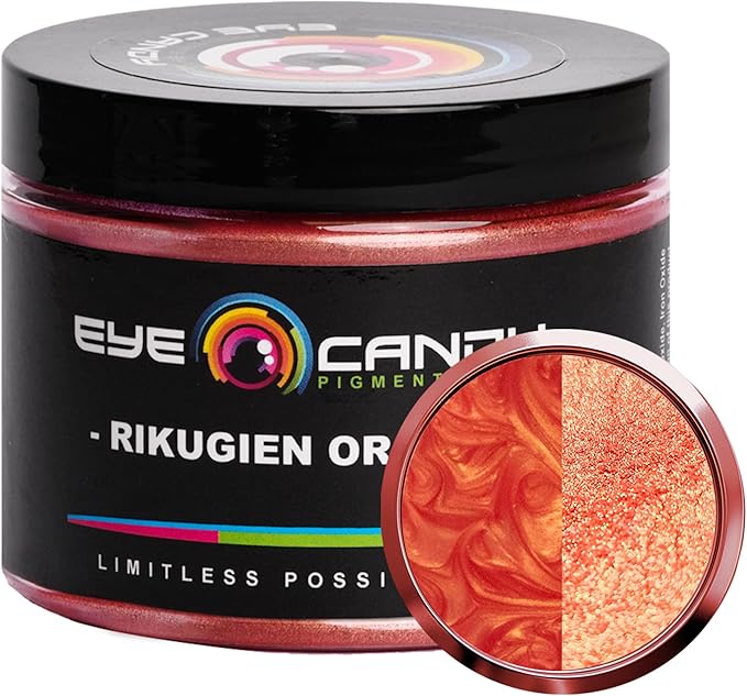Eye Candy Pigments Premium Orange Mica Powder by EyeCandyPigments