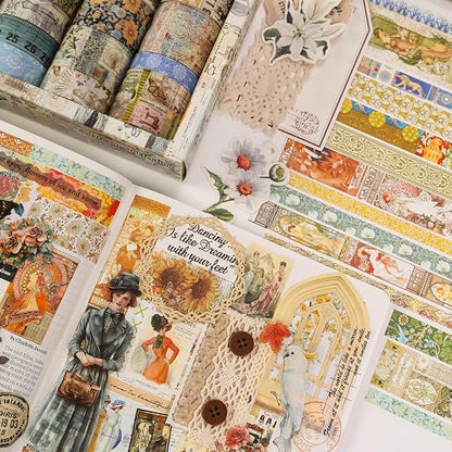 Vintage Washi Tape Set - Image 5