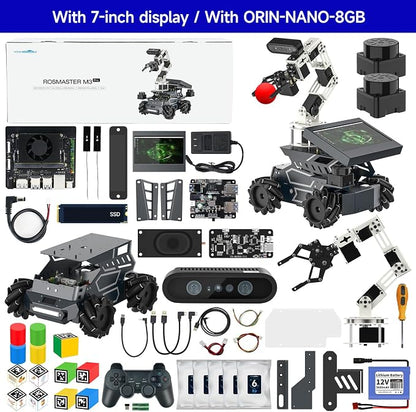 Yahboom ROS2 Robot Kit with Jetson Orin Nano 8GB Super Large AI Model with 6DOF - Image 9