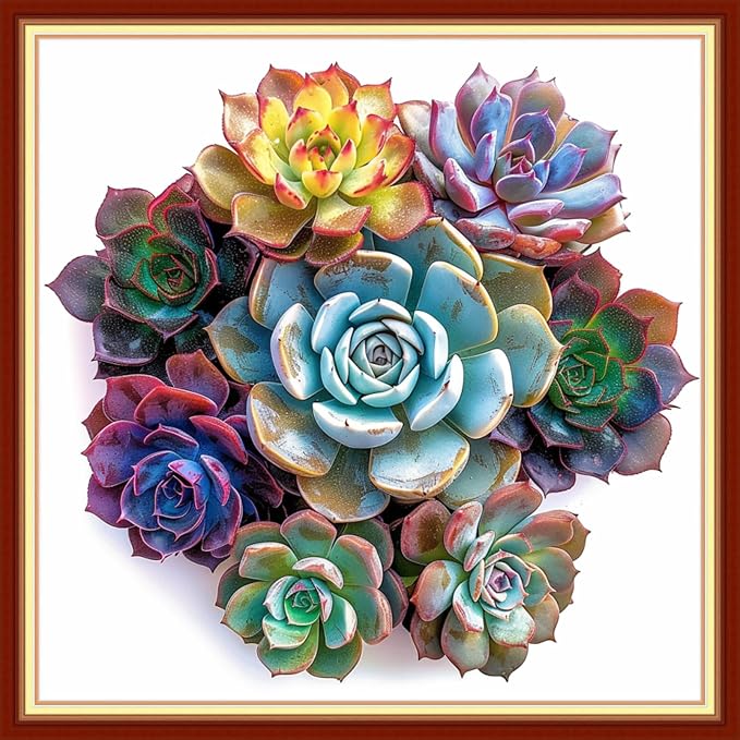 Dimensean Stamped Cross Stitch Kits Full Range of Embroidery Patterns Starter by DimenseanCrossStitchKits