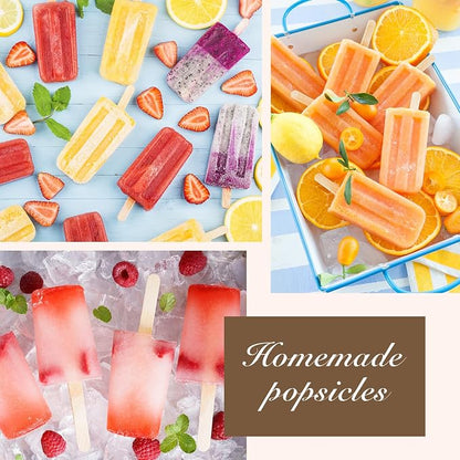3600pcs Craft Sticks Bulk Natural Wooden Ice Cream Sticks, 4.5 Inch Popsicle - Image 6