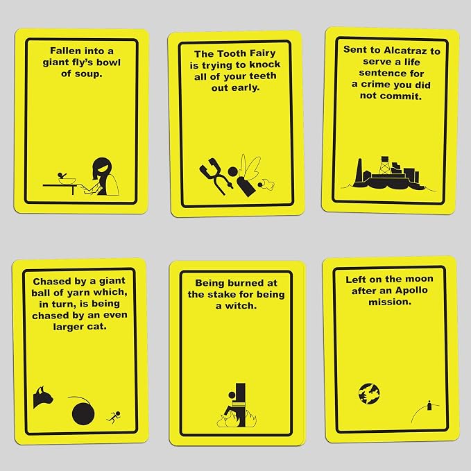 Danger The Game: The Card Game of Bizarre Dangers and Rescues - Image 5