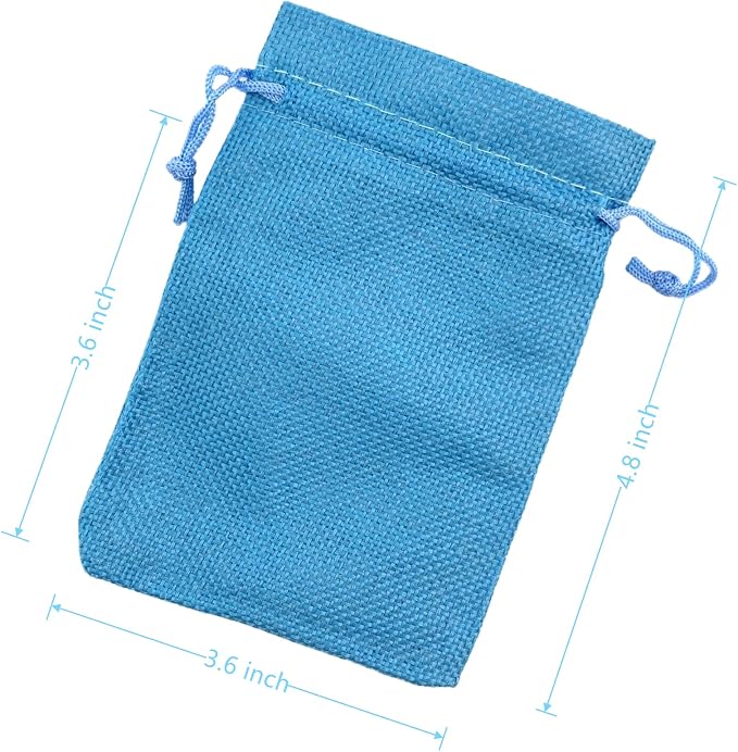 Palmhomee Pack Of 25 Burlap Gift Bags - Image 2
