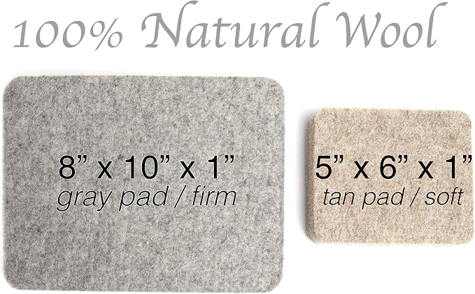 Made in USA, Needle Felting Pad, 100% Natural Wool, Good - Image 4