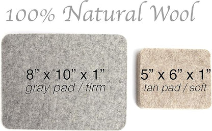Made in USA, Needle Felting Pad, 100% Natural Wool, Good - Image 4