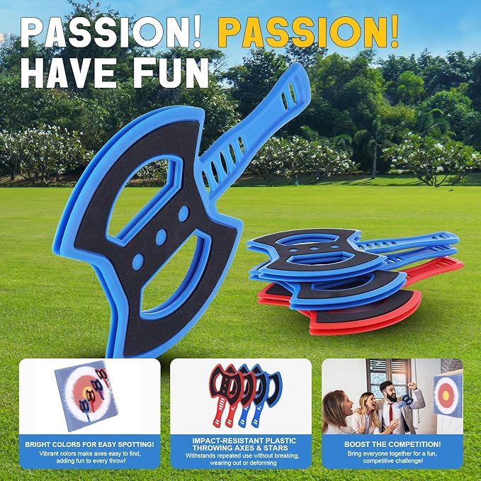 Throwing Axe for Axe Throwing Game for Backyard, Throwing Axe Set - Image 6