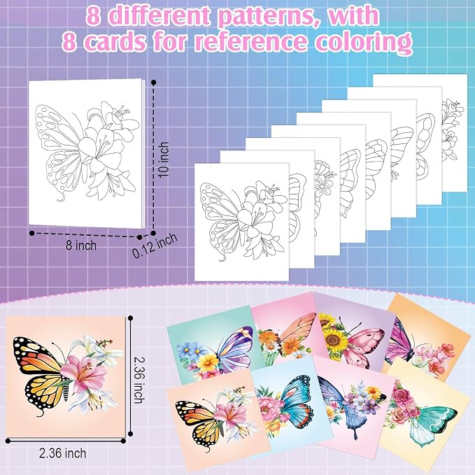 Cholemy 36 Pcs Paint and Sip Kit - Image 3