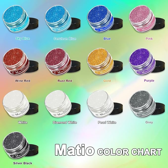 Matio Gold Mica Powder for Epoxy Resin, 1.8oz/ 50g Pearlescent Effect Mica - Image 3