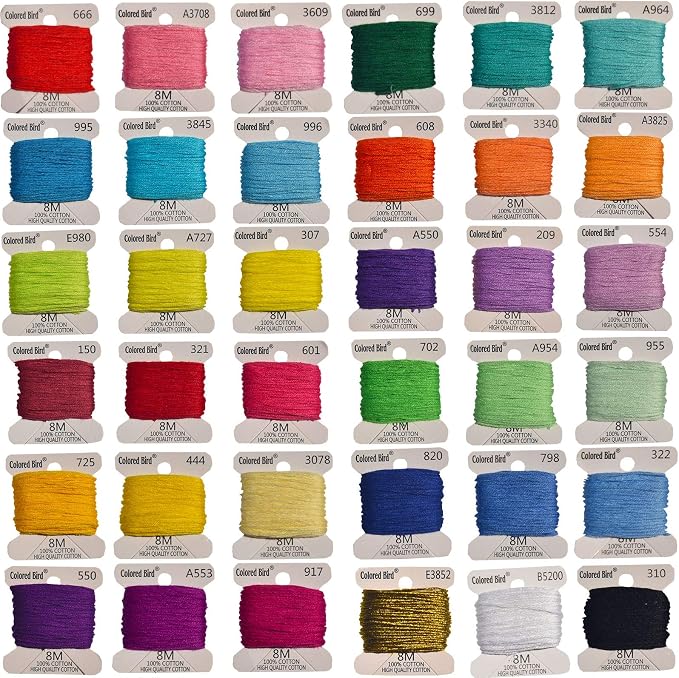 Friendship Bracelet Kit Embroidery Floss - Image 2