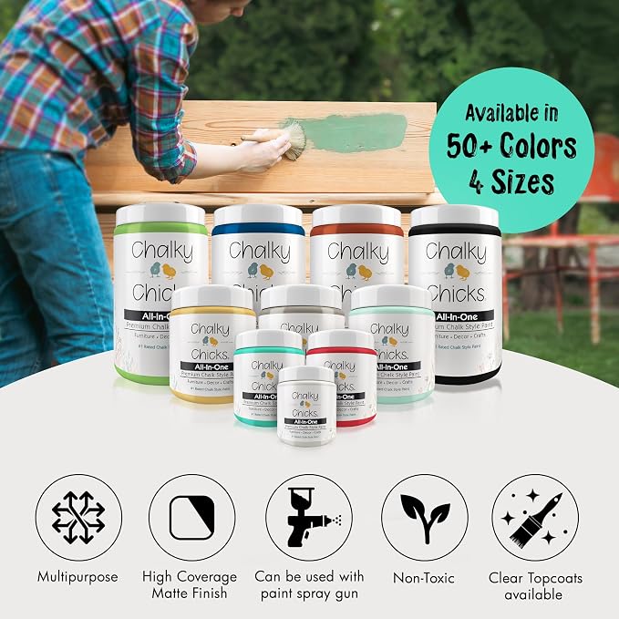 Chalky Chicks All-in-One Chalk Paint - Image 7