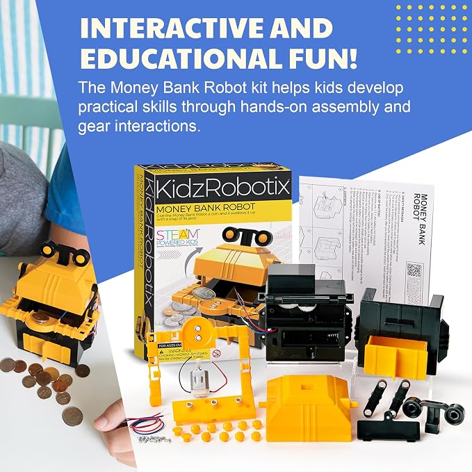 KidzRobotix - Money Bank Robot - Build a Piggy Bank - Image 6