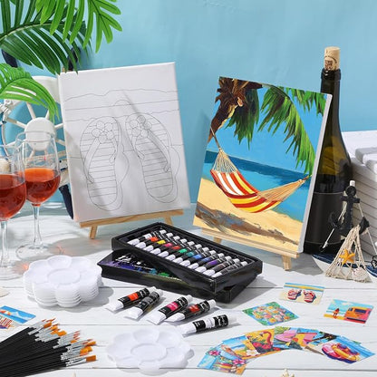 Cholemy 36 Pcs Paint and Sip Kit - Image 2