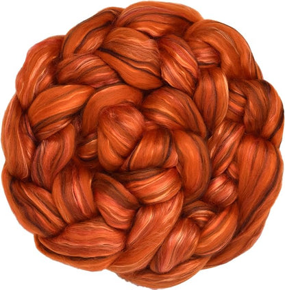 Merino Silk Luxe Tonal Designer Blend. Superfine Merino, Mulberry Silk by LivingDreamsYarn