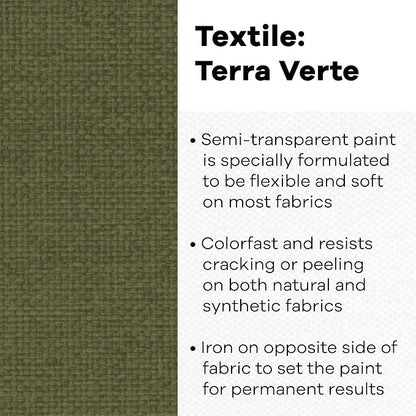 Textile Color Paint Terre VERT - Image 2