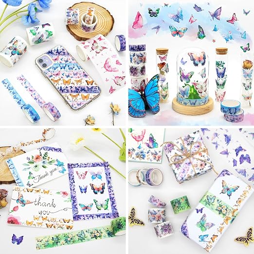 Washi Tape Set 12 Rolls - Image 6