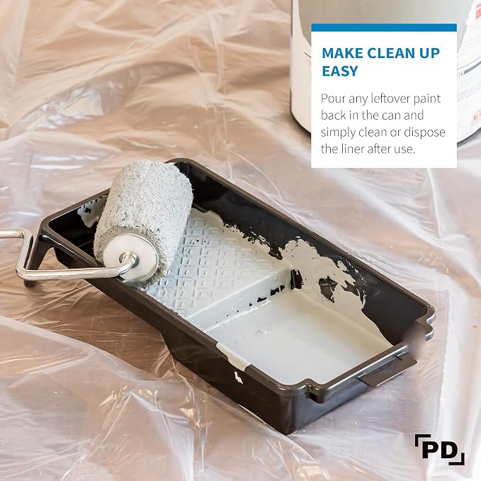Precision Defined Paint Trays, Paint Roller Trays Liner, Plastic Paint Pan - Image 7