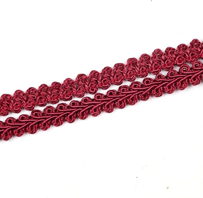BEL AVENIR Braid Trim 1/2 inch 13.6 Yards French Gimp Basic Sewing Polyester - Image 2