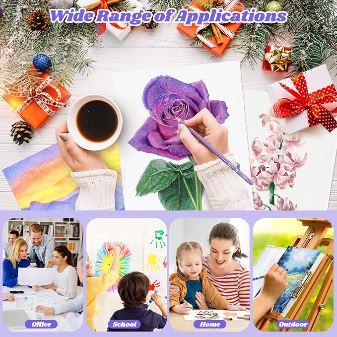 Drawing Paper, 65 Sheets Artist Sketching Drawing Easel Poster Paper Bulk - Image 6