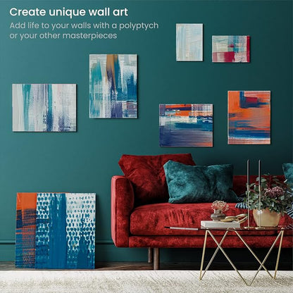 ARTEZA Canvas Boards for Painting, 6 x 6, 8 x 8, 10 x 10, 12 x 12 Inches - Image 6