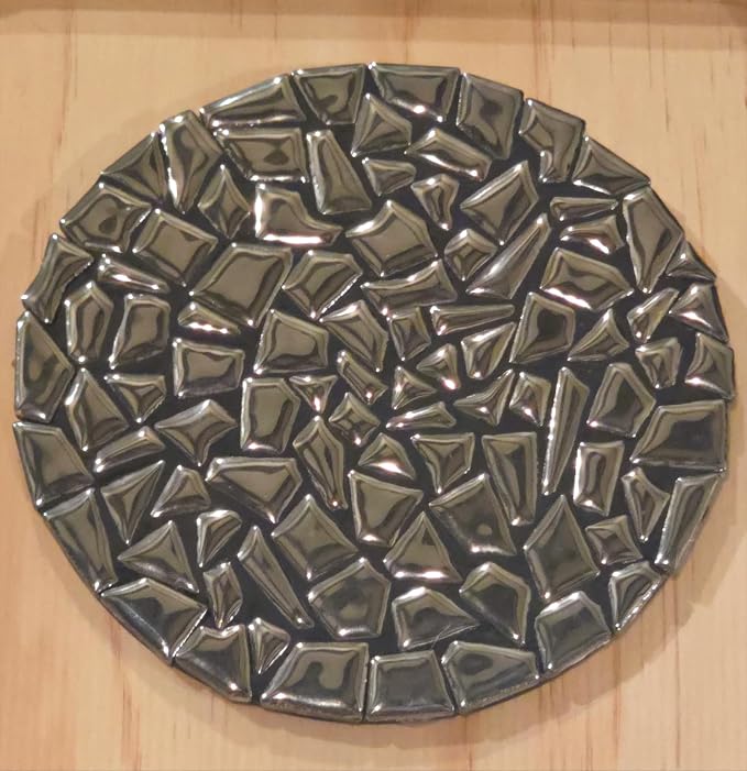 Ceramic Mosaic Tiles for Crafts & Art Projects 200 Grams Vibrant Colors Pieces - Image 4