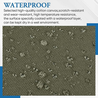 Canvas Repair Patch 5.5 x 8 Inches 6Pcs Self-Adhesive Waterproof Canvas Patch - Image 2