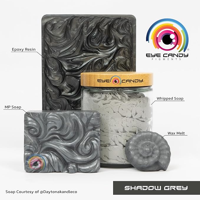 Eye Candy Pigments Premium Grey Mica Powder - Image 2