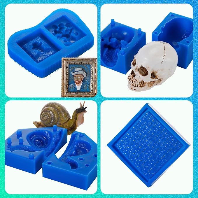 BBDINO Silicone Mold Making Kit, 30A Liquid Silicon - Image 8