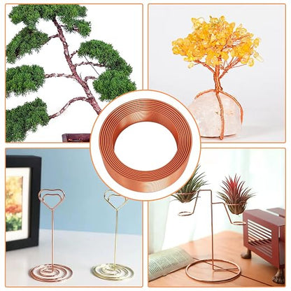 Aluminum Craft Wire for Jewelry Making, 12 Gauge Armature Bendable Craft - Image 7