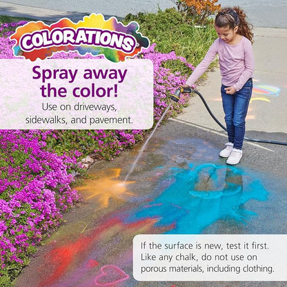 Colorations sidewalk chalk classroom pack, Outdoor Play, Screen-free, Creativity - Image 6