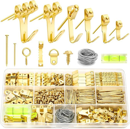 372 PCS Picture Hanging Kit, Christmas Decorations Indoor Outside Picture - Image 9