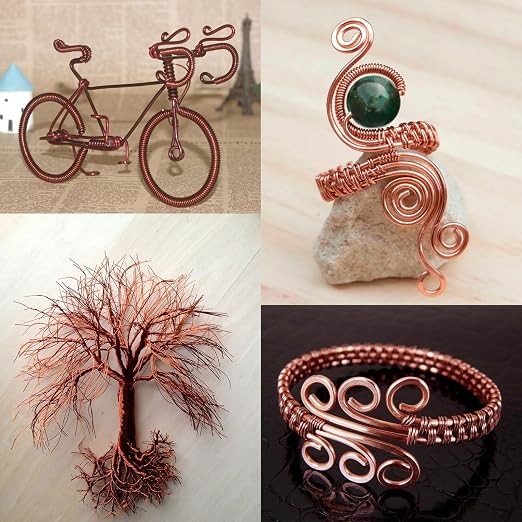 328 Feet Aluminum Craft Wire, 18 Gauge Copper Bendable Soft Metal Aluminum Wire - Image 3
