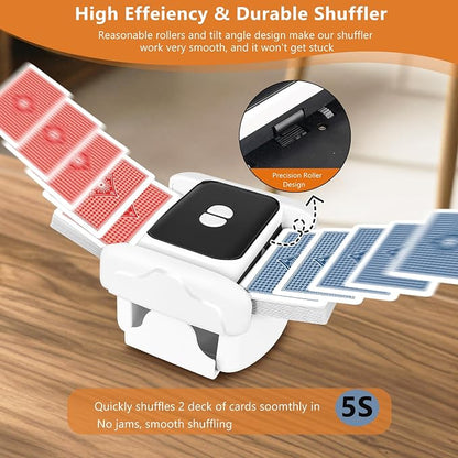 Automatic Card Shuffler，Rechargeable One-Click Card Shuffler - Image 7