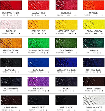 MEEDEN Artist Oil Paint Set - Image 2