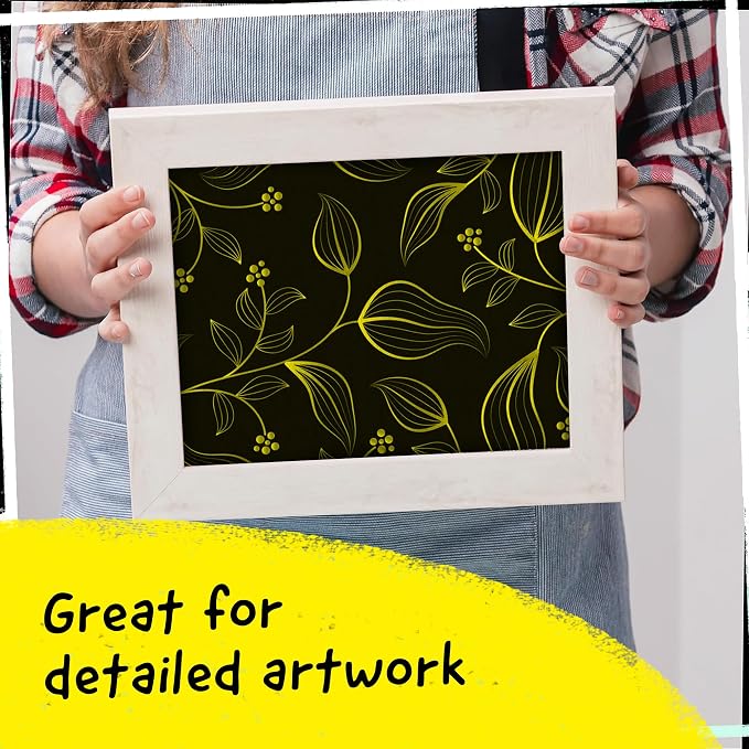 4 Dual Tip Yellow Paint Pen Metallic - Image 7