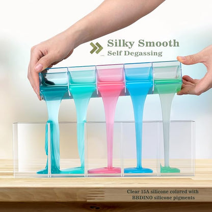 BBBDINO Silicone Mold Making Kit, 15A Fast Cure Silicone - Image 3