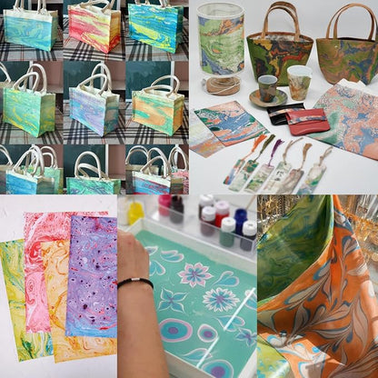 27PCS Water Marbling Painting Kit, Christmas Water Paint - Image 7