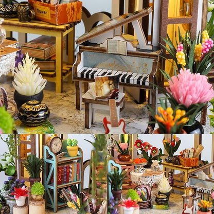 TuKIIE DIY Miniature Dollhouse Kit - Image 5