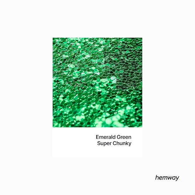 Hemway Polyurethane & Epoxy Resin Glitter 100g / 3.5oz Metallic Crystal Flake - Image 2