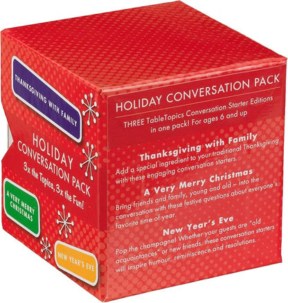 TableTopics Holiday Conversation Pack Card Game - Image 4