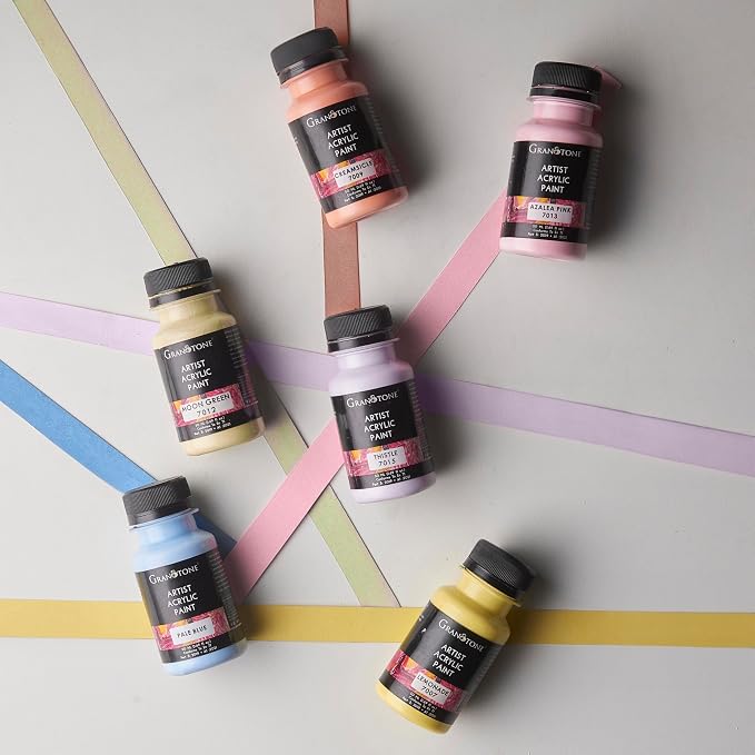 GRANOTONE Acrylic Paint Set | Glows in Black Light | Non-Toxic & Vibrant Paint - Image 6