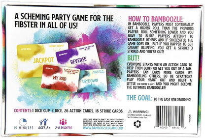 Bamboozled - A Hilariously Fun Bluffing Dice & Card Game. Family-Friendly Party - Image 8