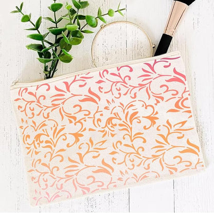 Stencils for Crafts Reusable Texture Stencils for Painting 8x4inch Background - Image 4