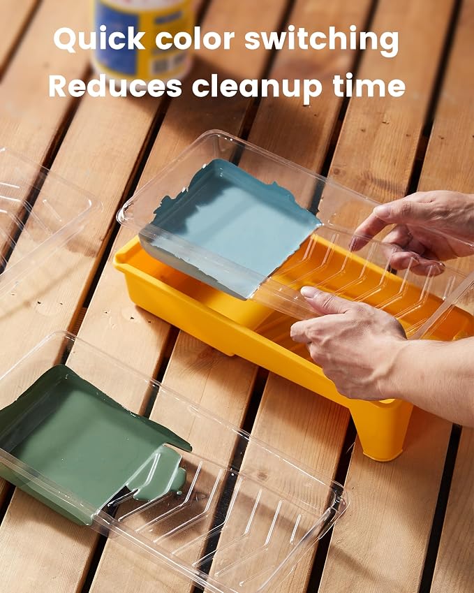 Voomey 4 Inch Paint Roller Tray - Image 2