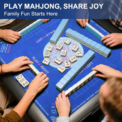 2025 Mahjong Mat, 31.5" x 31.5" Neoprene Mahjong Table Mat - Image 2
