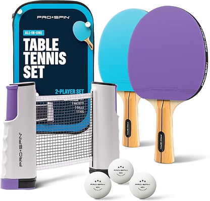 PRO SPIN All-in-One Ping Pong Set by PRO-SPIN%C2%AESPORTS