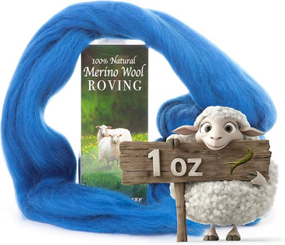 Desert Breeze Distributing 100% Natural Merino Wool Roving by DesertBreezeDistributing