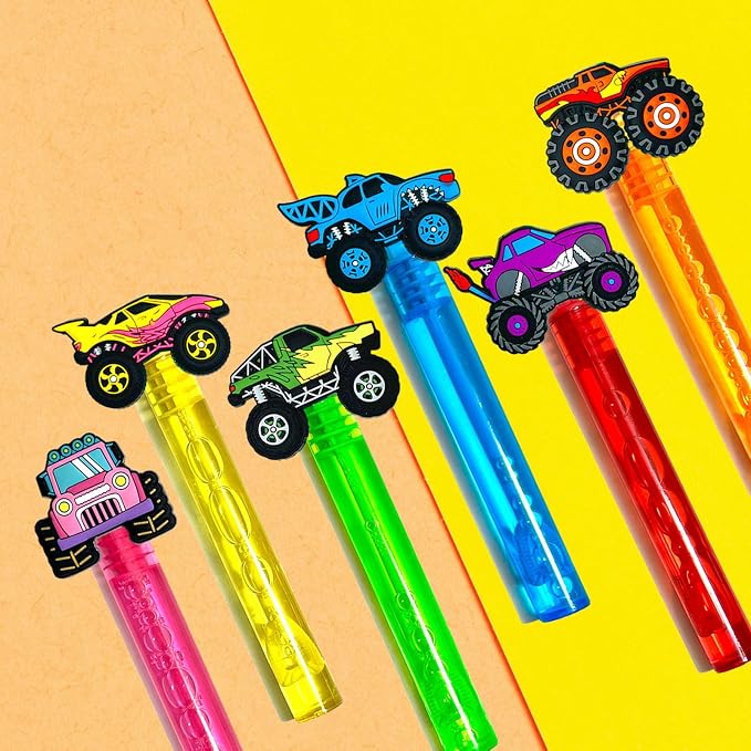Monster Truck Party Favors, Cool Bubble Wand - Image 2
