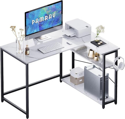 Pamray 43 Inch L Shaped Computer Desk by PAMRAY